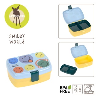 Lassig Lunchbox z wkładką SmileyWorld blue