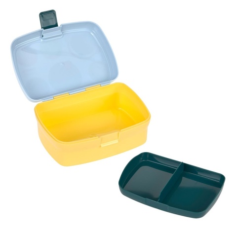 Lassig Lunchbox z wkładką SmileyWorld blue