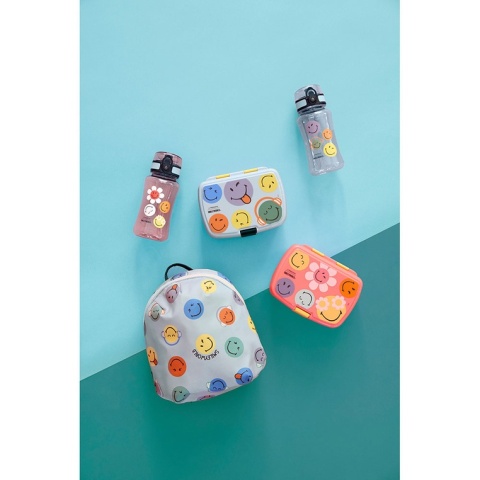 Lassig Lunchbox z wkładką SmileyWorld blue