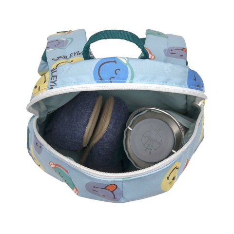 Lassig Plecak mini SmileyWorld blue