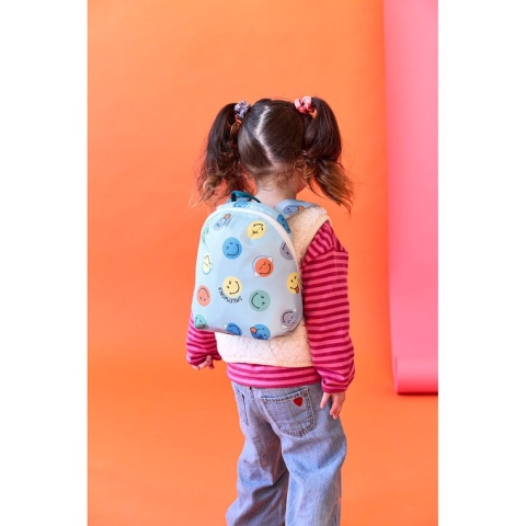 Lassig Plecak mini SmileyWorld blue