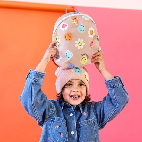Lassig Plecak mini SmileyWorld dusty rose