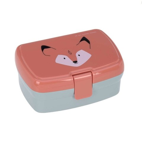 Lassig Zestaw na lunch Lunchbox + Tritanowa butelka - bidon 460 ml About Friends Lis