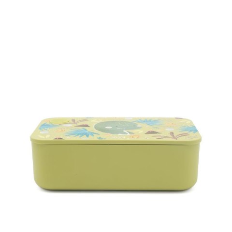 Plastikowy lunchbox pojemnik z rPET Dinozaur SASSI