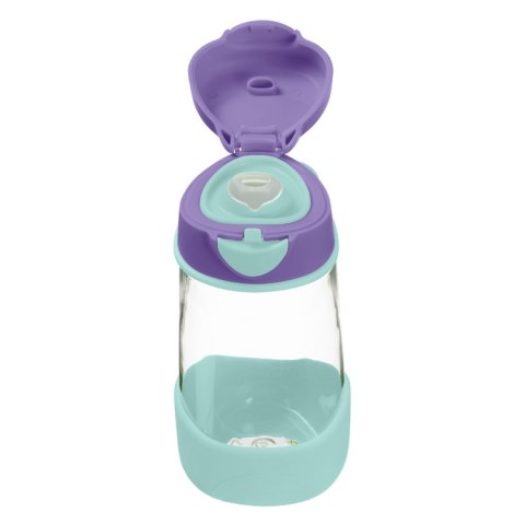 Sportowa butelka tritanowa 450 ml, Lilac Pop, b.box