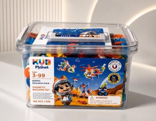 KUB Planet Edu XXL magnetyczne klocki 3D 150 elem.