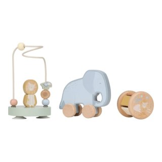 Little Dutch Drewniany zestaw prezentowy Safari Friends FSC