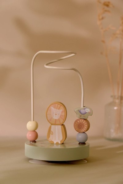 Little Dutch Drewniany zestaw prezentowy Safari Friends FSC