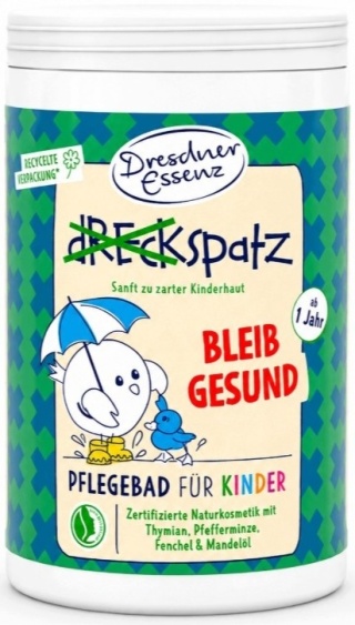 DRESDNER ESSENZ ULGA PRZY KATARZE dla DZIECI +1 BĄDŹ ZDRÓW 400g