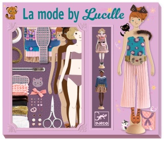 Djeco Zestaw artystyczny pracownia mody LUCILLE