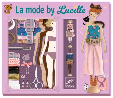Djeco Zestaw artystyczny pracownia mody LUCILLE
