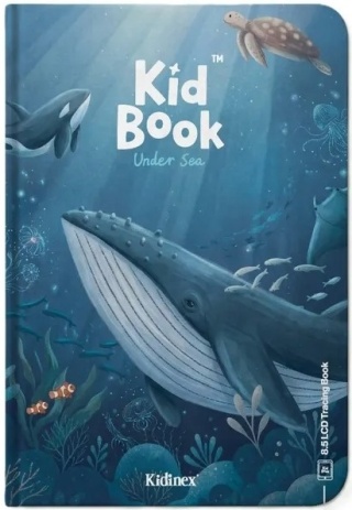 KidBook Tablet Graficzny z kartami pracy do rysowania - UnderSea