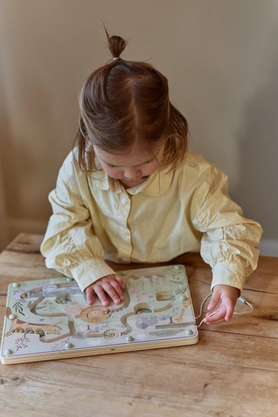 Little Dutch Labirynt magnetyczny Safari Friends FSC
