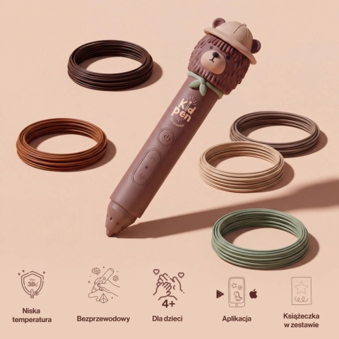 KidPen - Długopis 3D - Bear