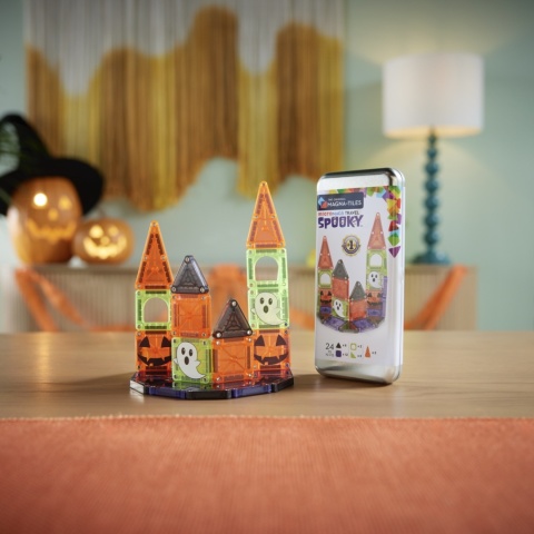 MAGNA-TILES Klocki Magnetyczne Travel Spooky 24 el