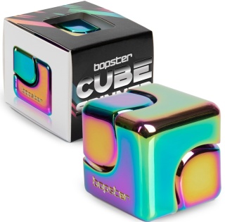 bopster Cube Spinner - Wielokolorowy/Metaliczny