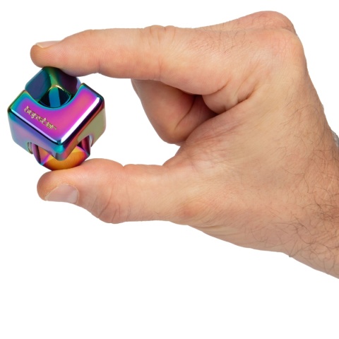 bopster Cube Spinner - Wielokolorowy/Metaliczny