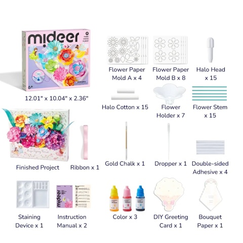 mideer Zestaw DIY – bukiet kwiatów