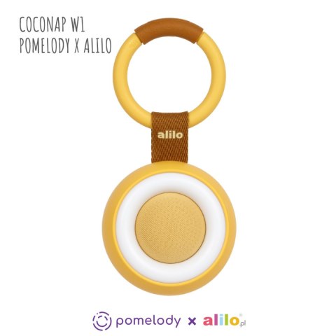 Alilo CocoNap W1 x pomelody - odtwarzacz MP3 i lampka do karmienia - mango