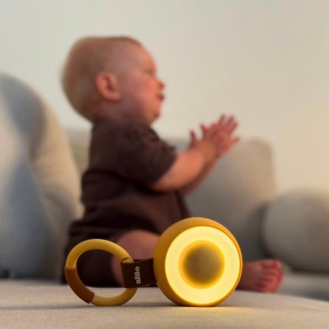 Alilo CocoNap W1 x pomelody - odtwarzacz MP3 i lampka do karmienia - mango