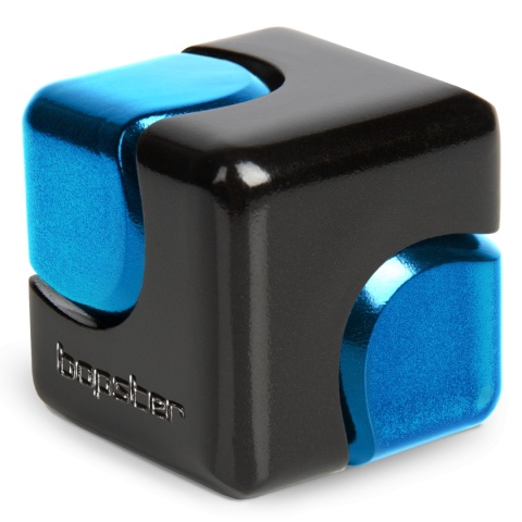 Bopster Cube Spinner - Czarny/Niebieski