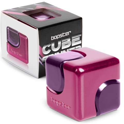 Bopster Cube Spinner - Różowy/Fioletowy