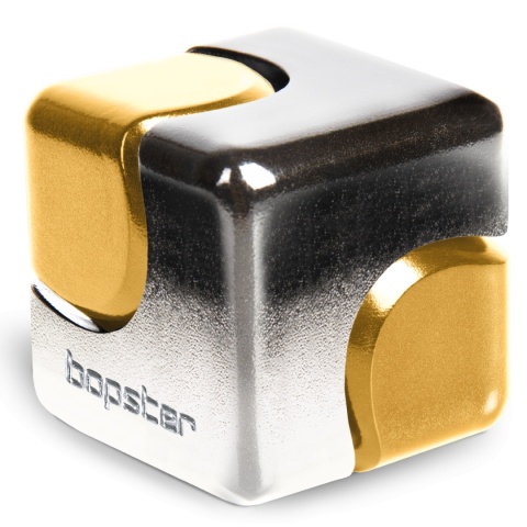 Bopster Cube Spinner - Srebrny/Złoty