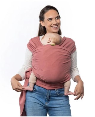Chusta do noszenia dziecka nosidło BOBA Wrap - brudny róż