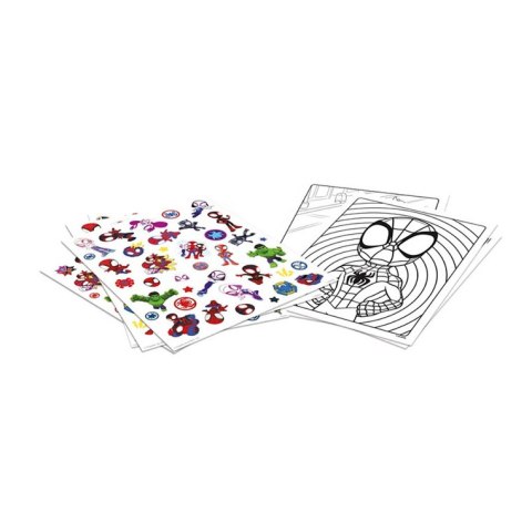 Crayola Kolorowanka dla dzieci z naklejkami Spidey i super-kumple 3+