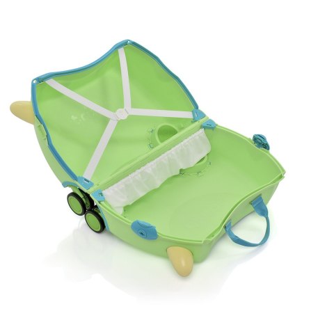 Trunki Jeżdżąca walizeczka Dinozaur Dudley Dziecięca walizka Glide 360°