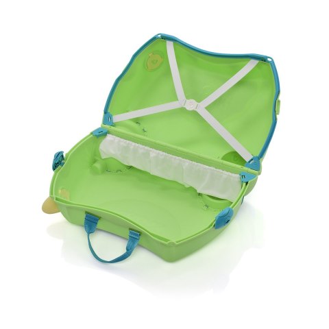 Trunki Jeżdżąca walizeczka Dinozaur Dudley Dziecięca walizka Glide 360°