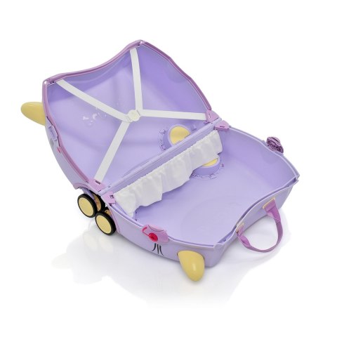 Trunki Jeżdżąca walizeczka Kotek Cassie Dziecięca walizka Trunki Glide 360°