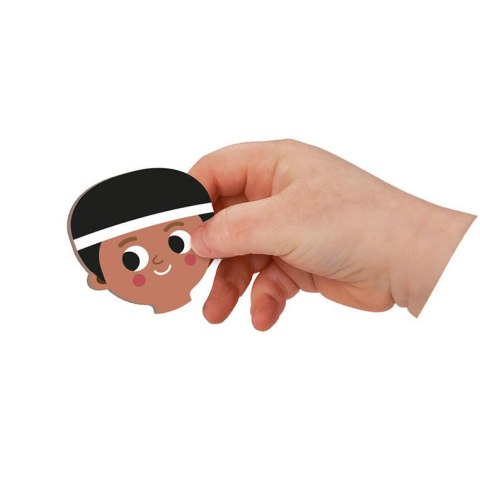 Janod Magnetyczna układanka Sport Magnetibook