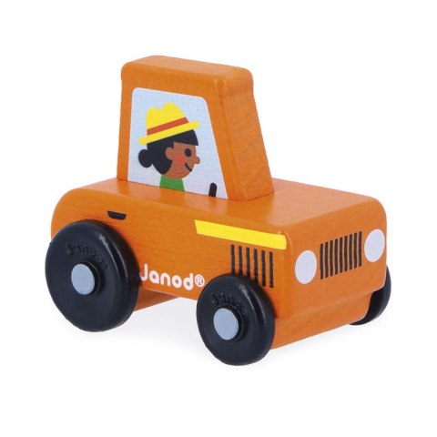 Janod Pojazd Traktor Wieś Cross Roads 12m+