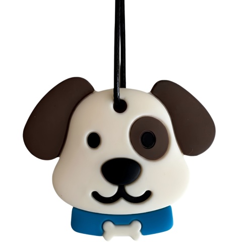 Jellystone Gryzak terapeutyczny MEDIUM antystresowy PUPPY PENDANT BLUE