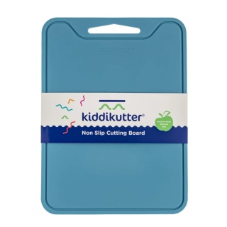 KiddiKutter Antypoślizgowa deska do krojenia dla dzieci silikonowa SKY BLUE