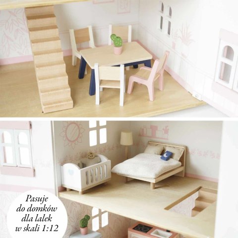 Le Toy Van Drewniane mebelki do domku dla lalek duży zestaw, zabawka dzieci Le Toy Van