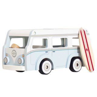 Le Toy Van Drewniany kamper retro, wakacyjny samochód, zabawka dla dzieci, Le Toy Van