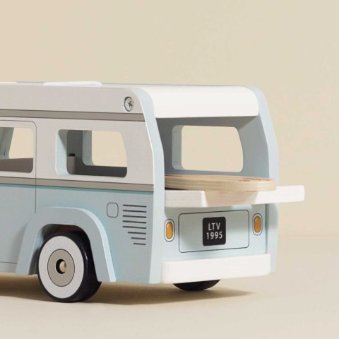 Le Toy Van Drewniany kamper retro, wakacyjny samochód, zabawka dla dzieci, Le Toy Van