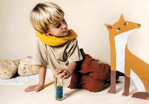 Petit Boum butelka sensoryczna dwufazowa MOVE Mały Książe LE PETIT PRINCE