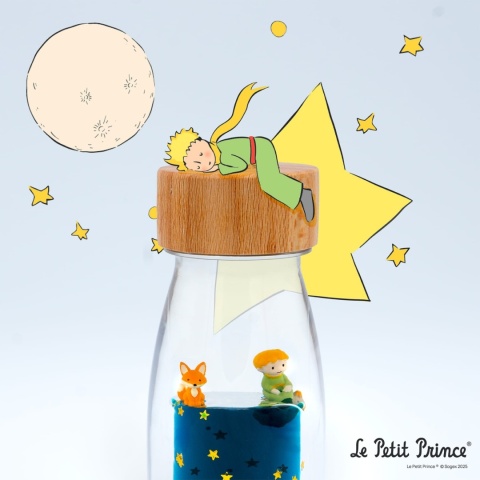 Petit Boum butelka sensoryczna dwufazowa MOVE Mały Książe LE PETIT PRINCE