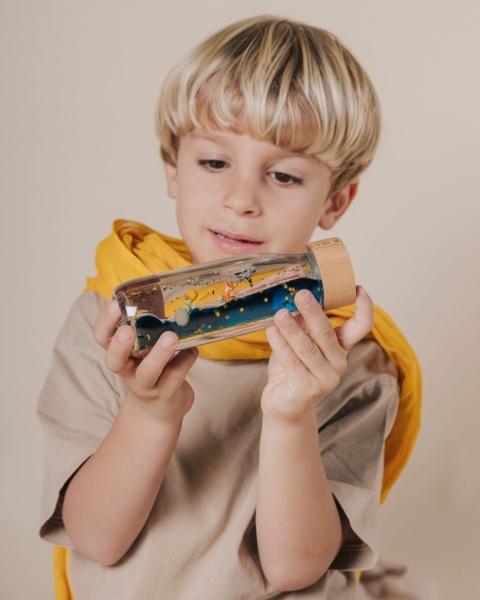 Petit Boum butelka sensoryczna dwufazowa MOVE Mały Książe LE PETIT PRINCE