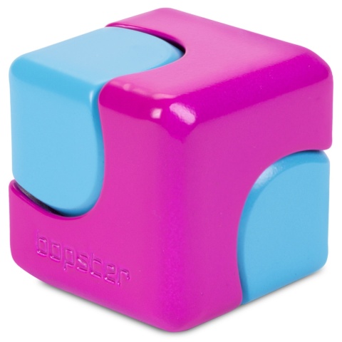 Bopster Cube Spinner NEON- fioletowy/ niebieski