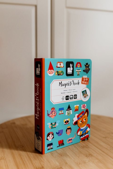 Janod Magnetyczna układanka Świat baśni Magnetibook 3-8 lat