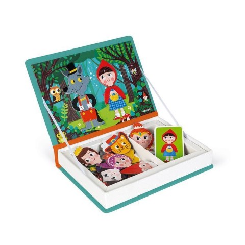 Janod Magnetyczna układanka Świat baśni Magnetibook 3-8 lat