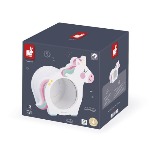 Janod Skarbonka Jednorożce 3+