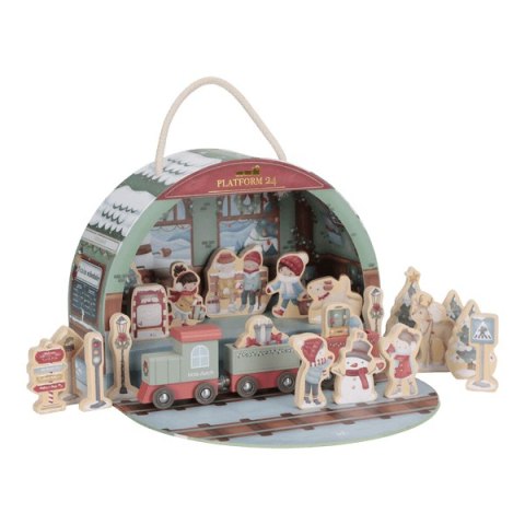 Little Dutch Kalendarz adwentowy w walizeczce FSC X-MAS