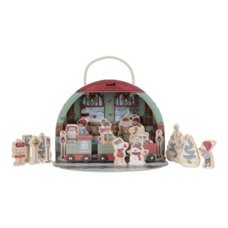 Little Dutch Kalendarz adwentowy w walizeczce FSC X-MAS