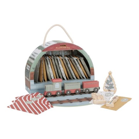 Little Dutch Kalendarz adwentowy w walizeczce FSC X-MAS