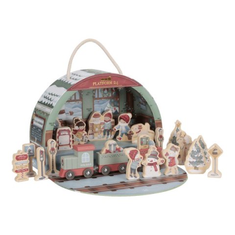 Little Dutch Kalendarz adwentowy w walizeczce FSC X-MAS
